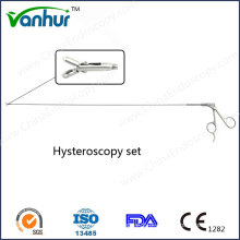 Hysteroscopy / Uteroscope Set Pinces de biópsia rígida